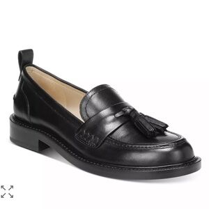 Sam Edelman Black Caylia Tassel Loafers